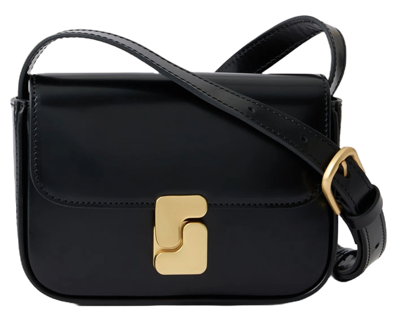 Brieftasche aus Leder SOEUR Schwarz