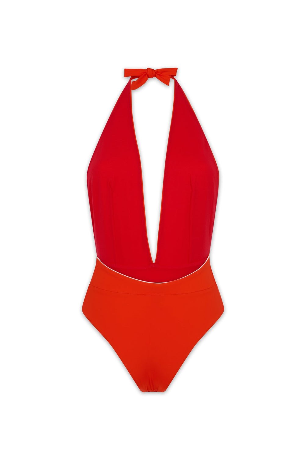 One-piece swimsuit APNEE Orange