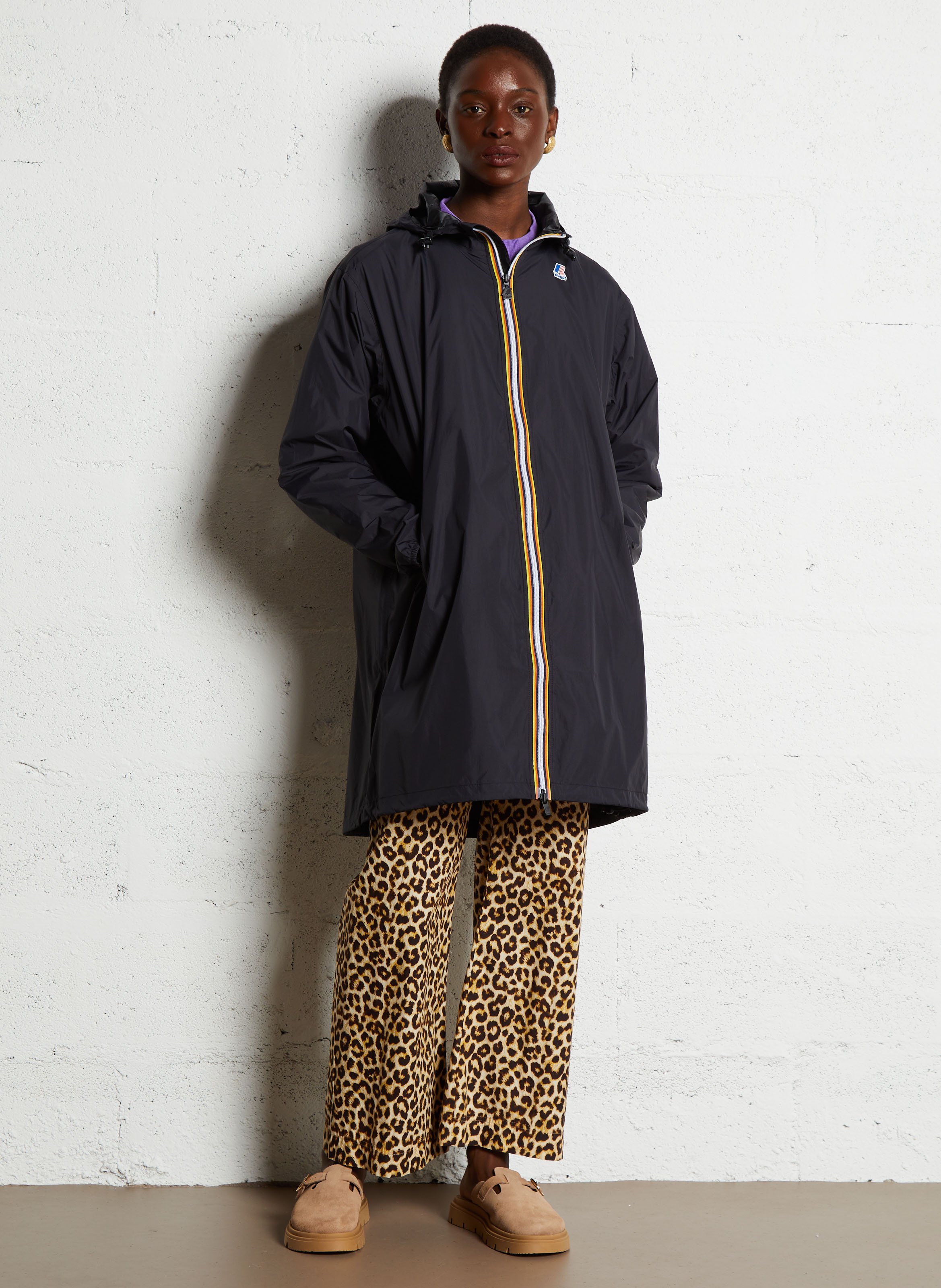 Regenjacke K-WAY Schwarz