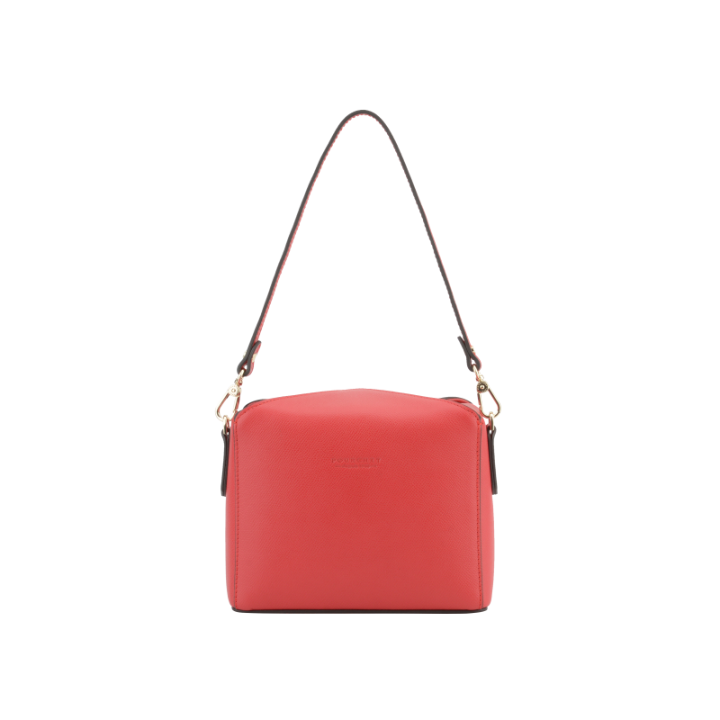 Crossbody bag - cowhide leather POURCHET