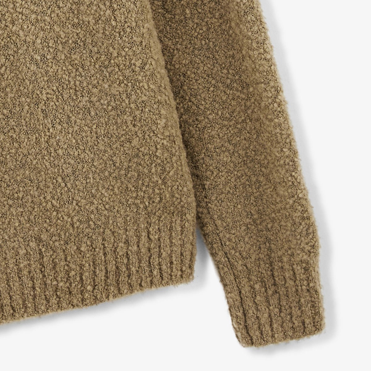 Loop wool sweater SERGE BLANCO Beige