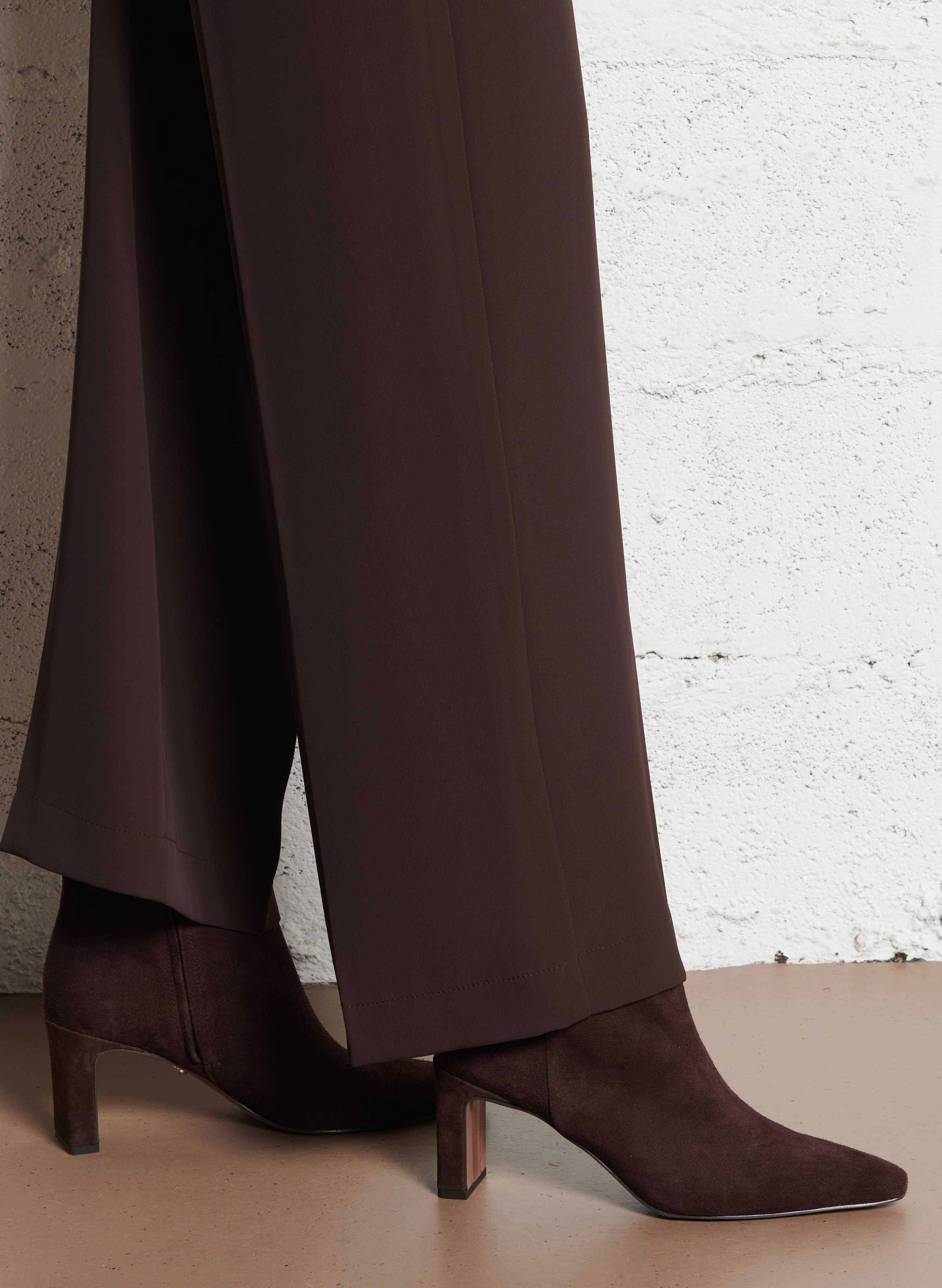 Stiefeletten aus Veloursleder SAM EDELMAN Braun