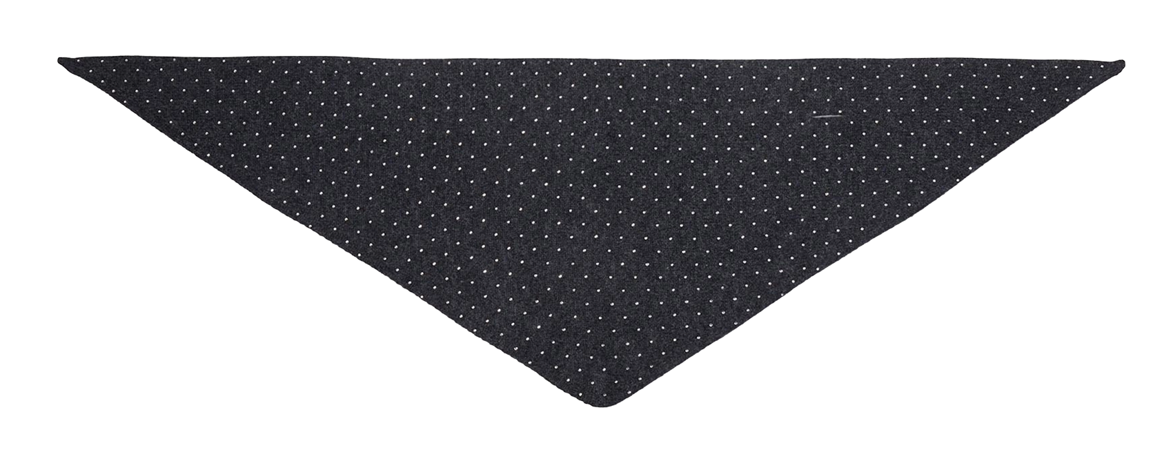 Bandana triangle en laine et cachemire SANDRO Gris