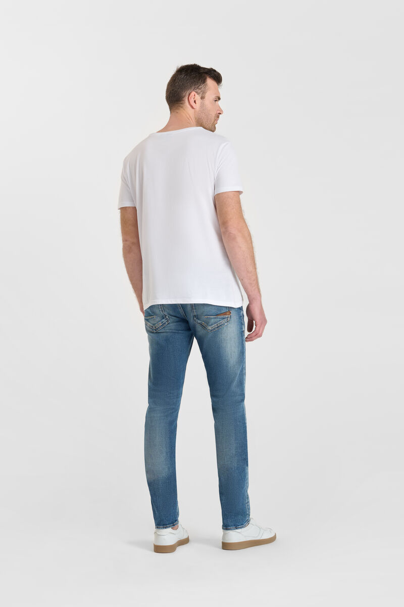 Slim stretch jeans, length 34 LE TEMPS DES CERISES Blue