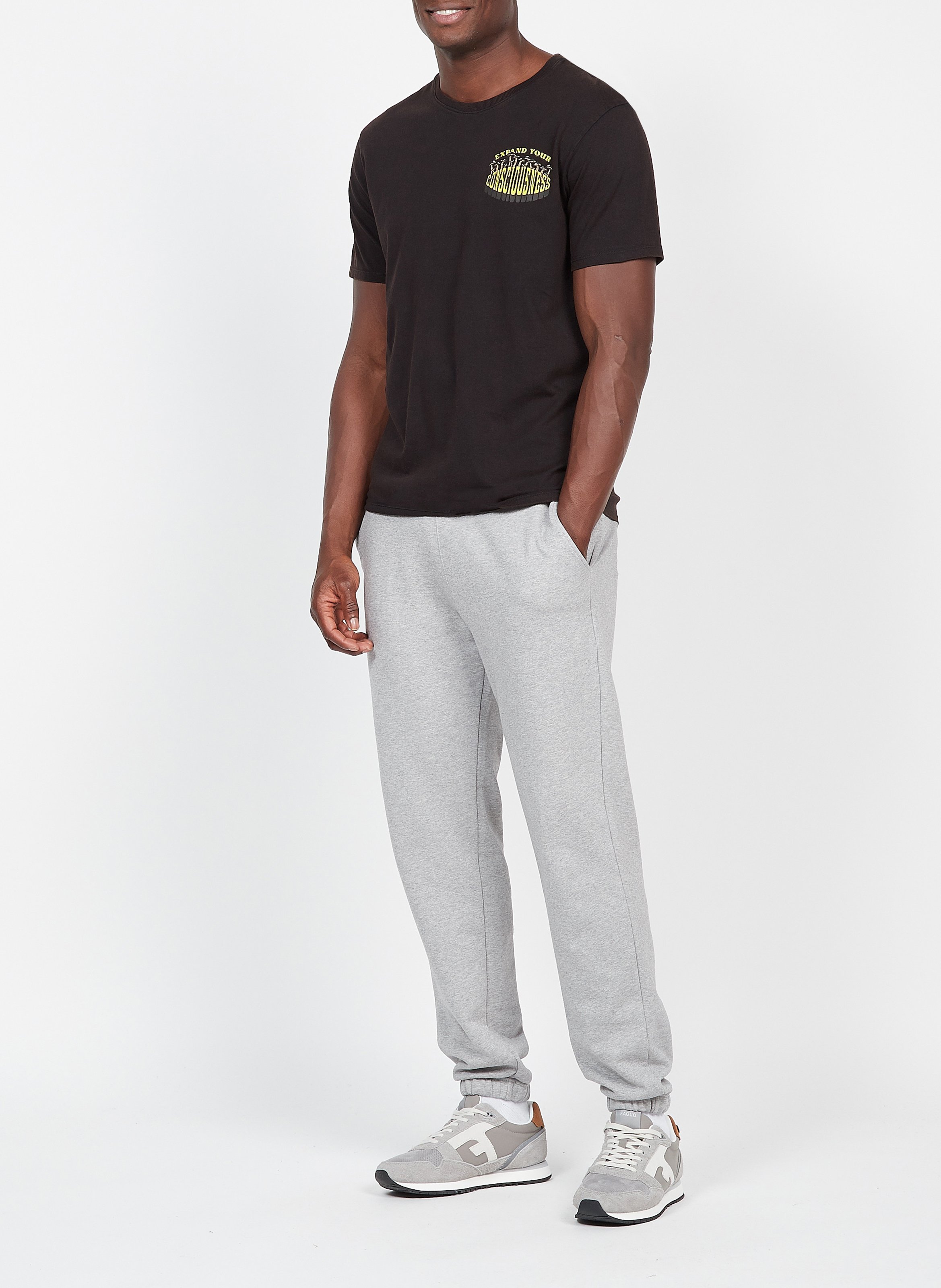 Tee-shirt col rond imprimé en coton  O NEILL Noir