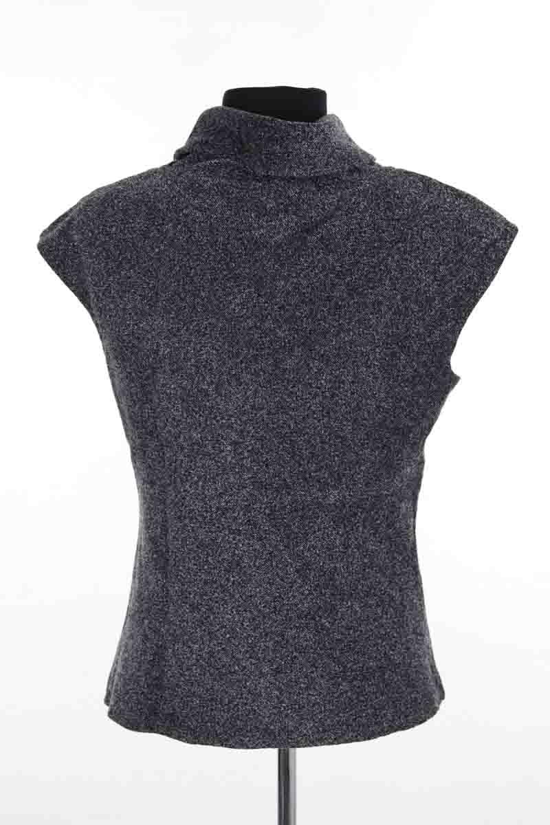 Azawood sleeveless top AGNES B. - Seconde Main Grey