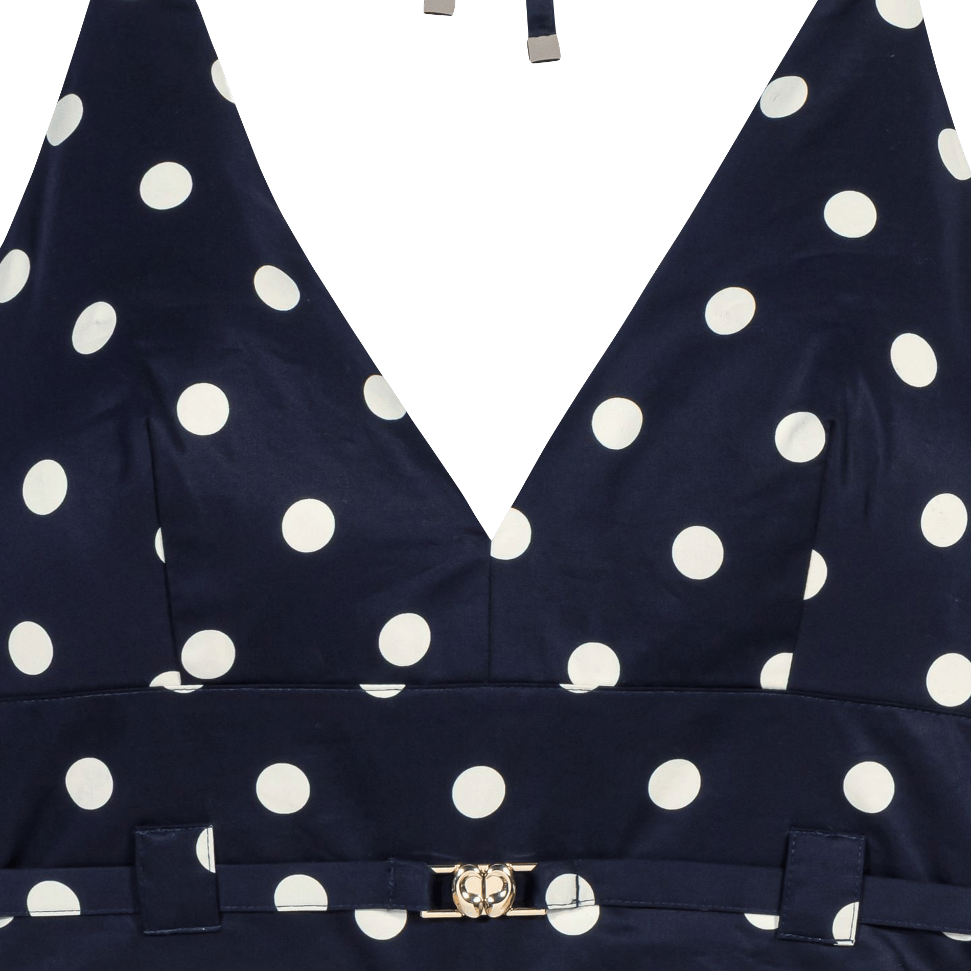 Top court en coton MAJE Bleu