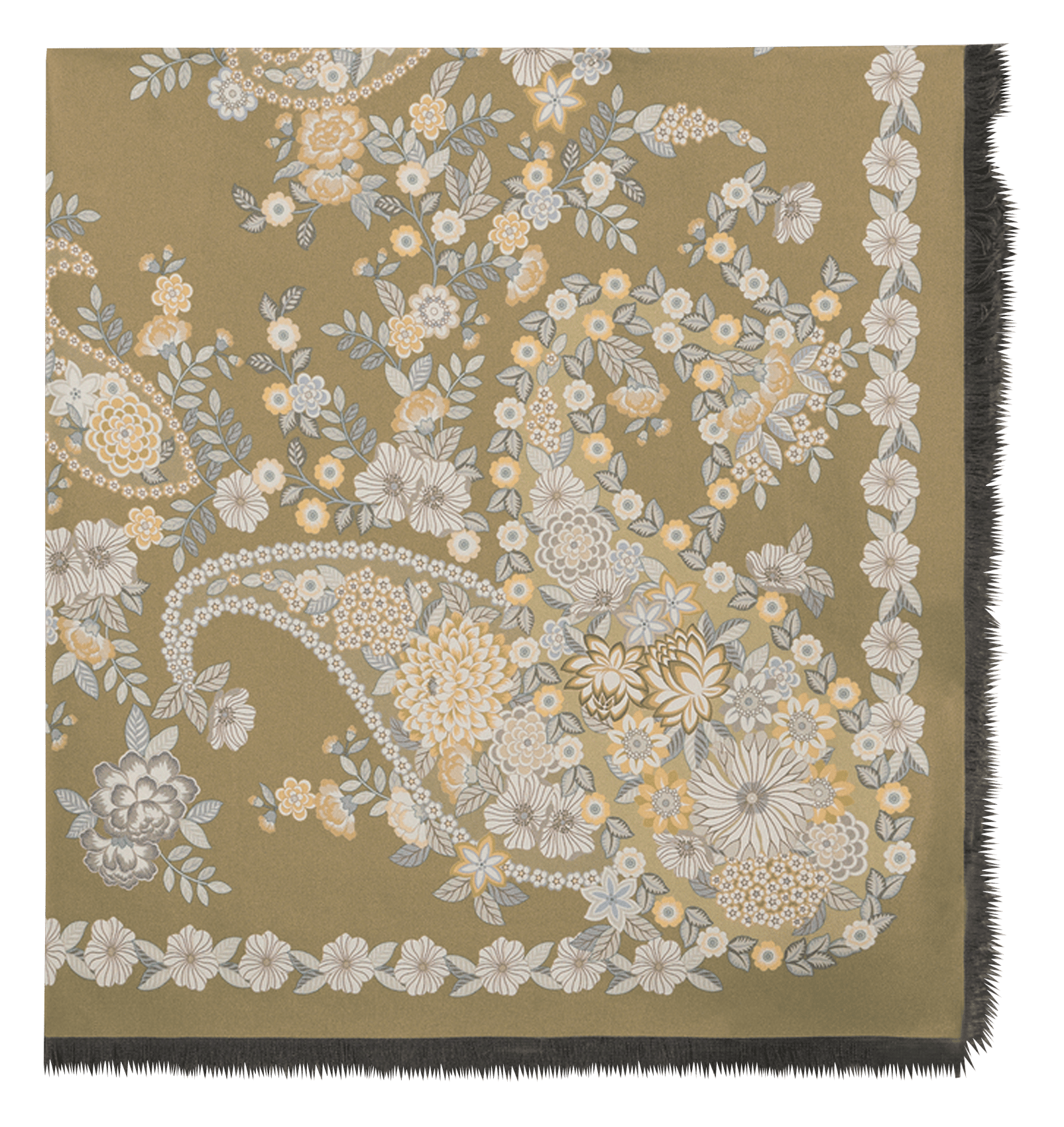 Foulard imprimé en soie GERARD DAREL