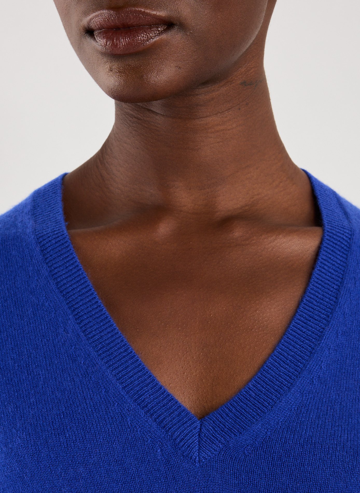 Cashmere sweater AU PRINTEMPS PARIS Blue