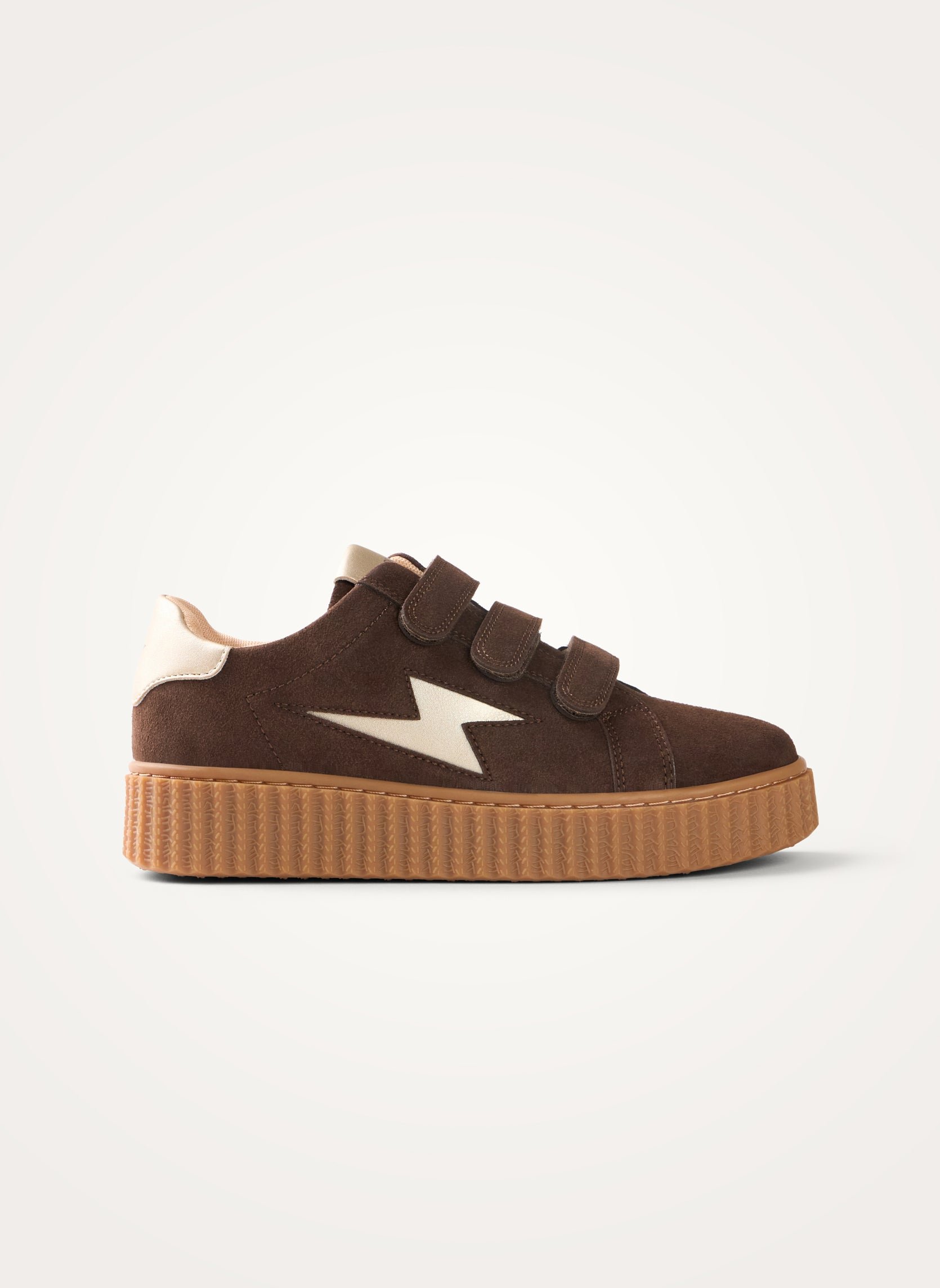 Low Velcro trainers VANESSA WU Beige