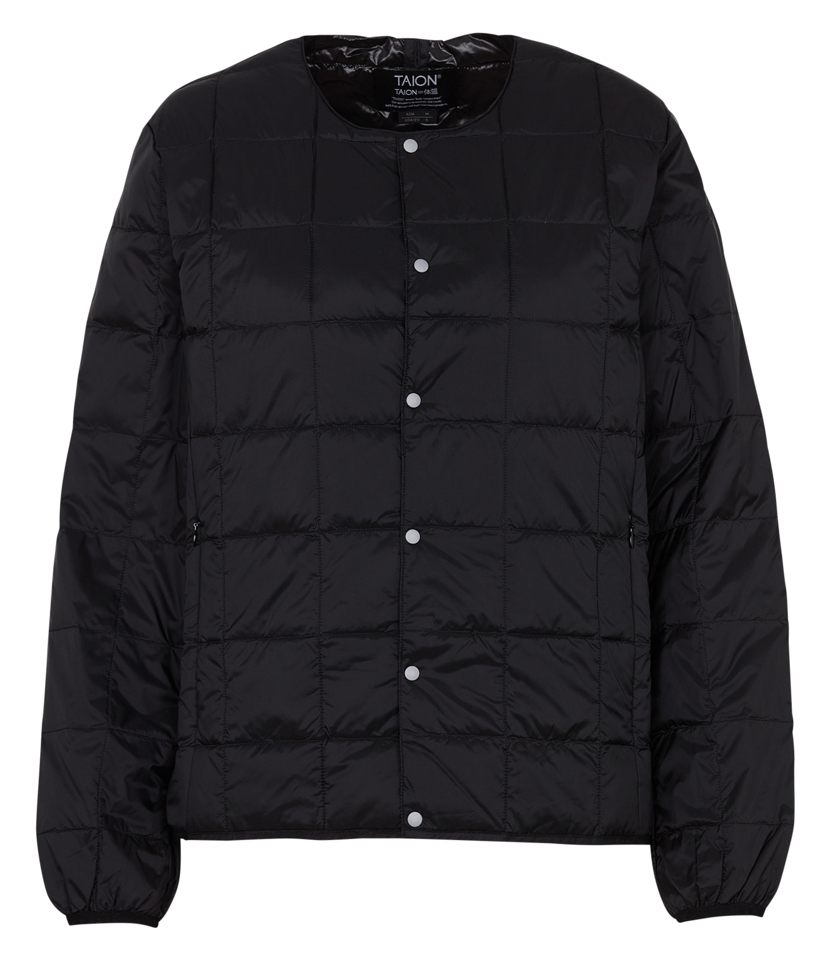 Quilted round-neck jacket TAION