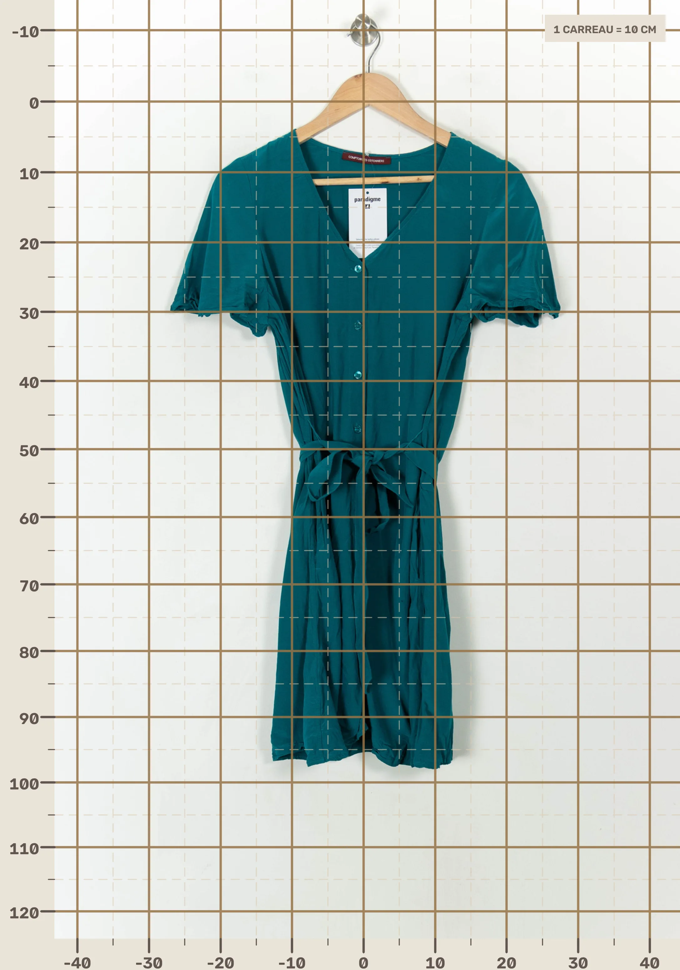 Short & midi dress COMPTOIR DES COTONNIERS - Seconde main Blue