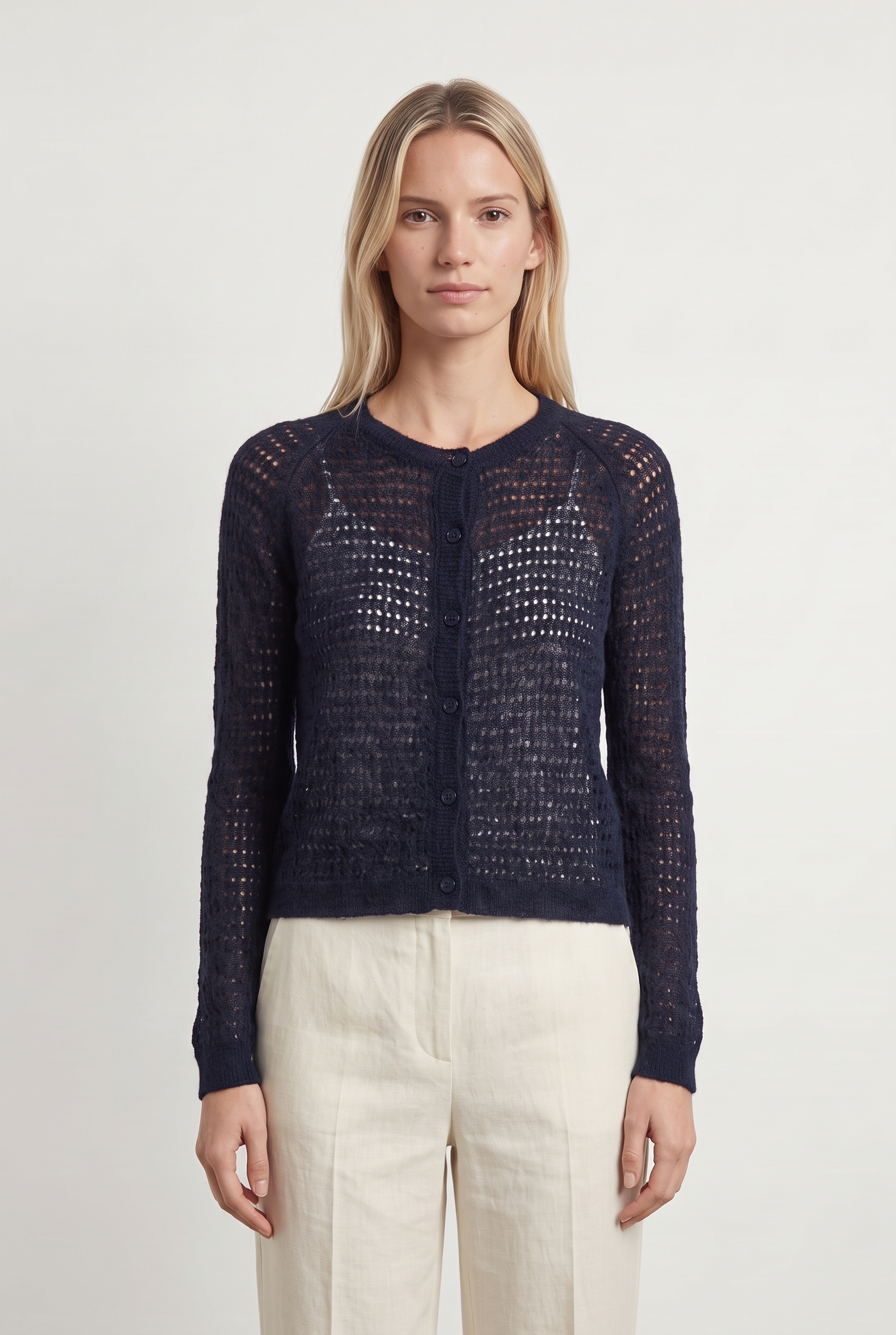 Cardigan COMPTOIR DES COTONNIERS - Seconde main Blue