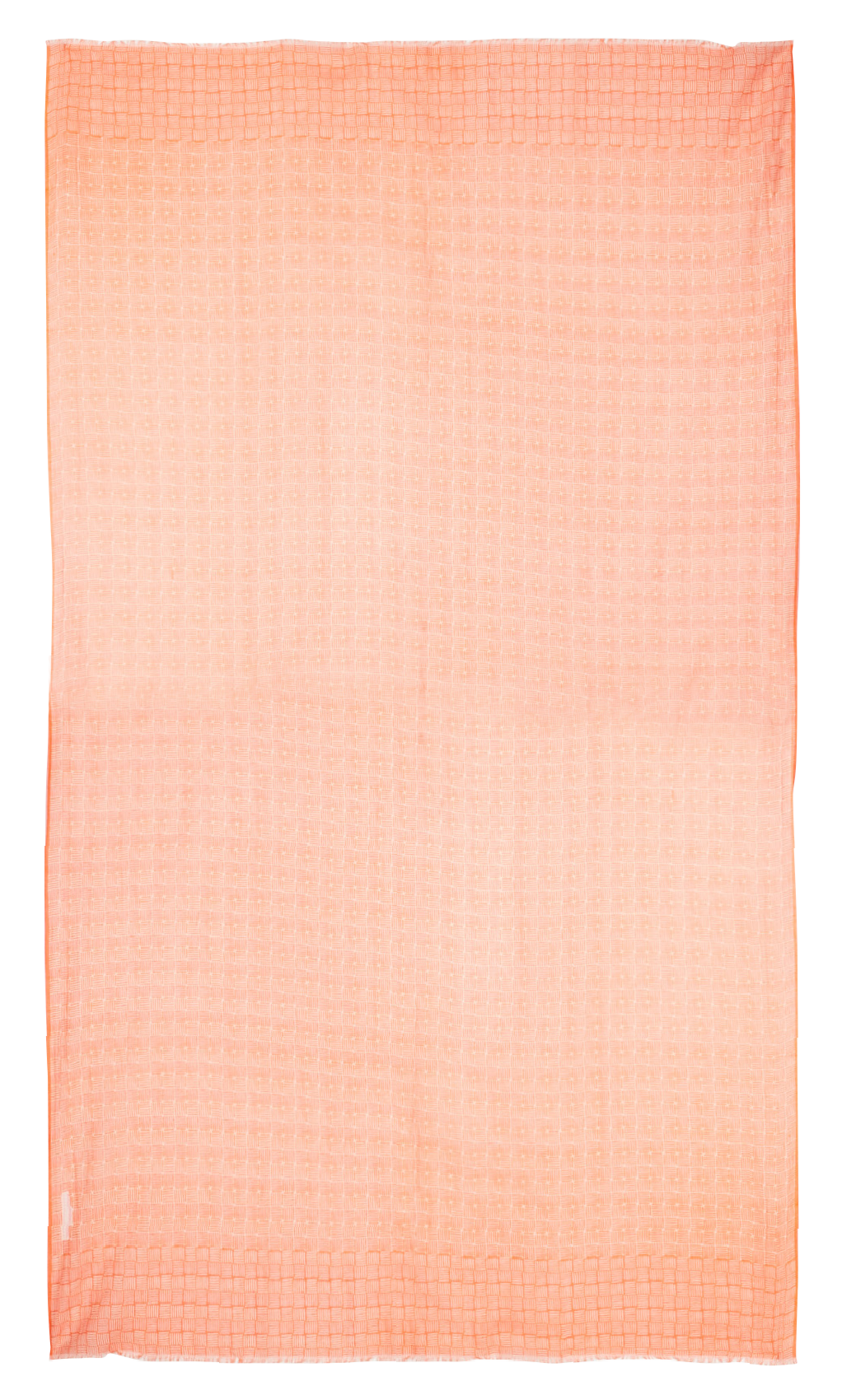 Echarpe imprimée en coton MOISMONT Marron