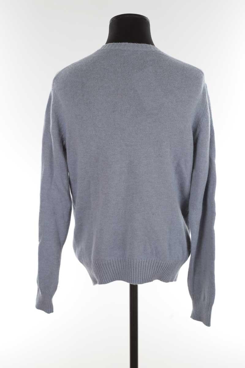 Wool Pullover AMI PARIS - Seconde Main Blue