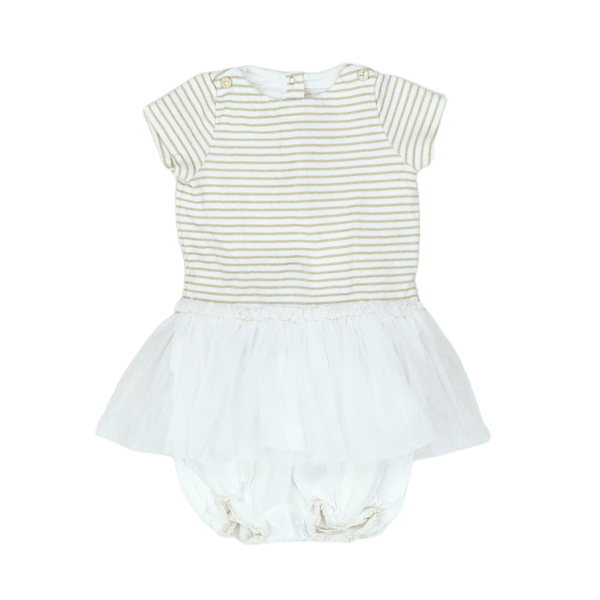 White baby outfit - 6 months PETIT BATEAU - Seconde Main White