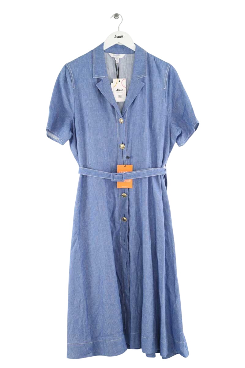 Cotton dress LK BENNETT - Seconde Main Blue