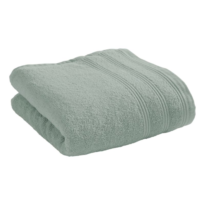 100% combed cotton hand towel COTON PUR Green