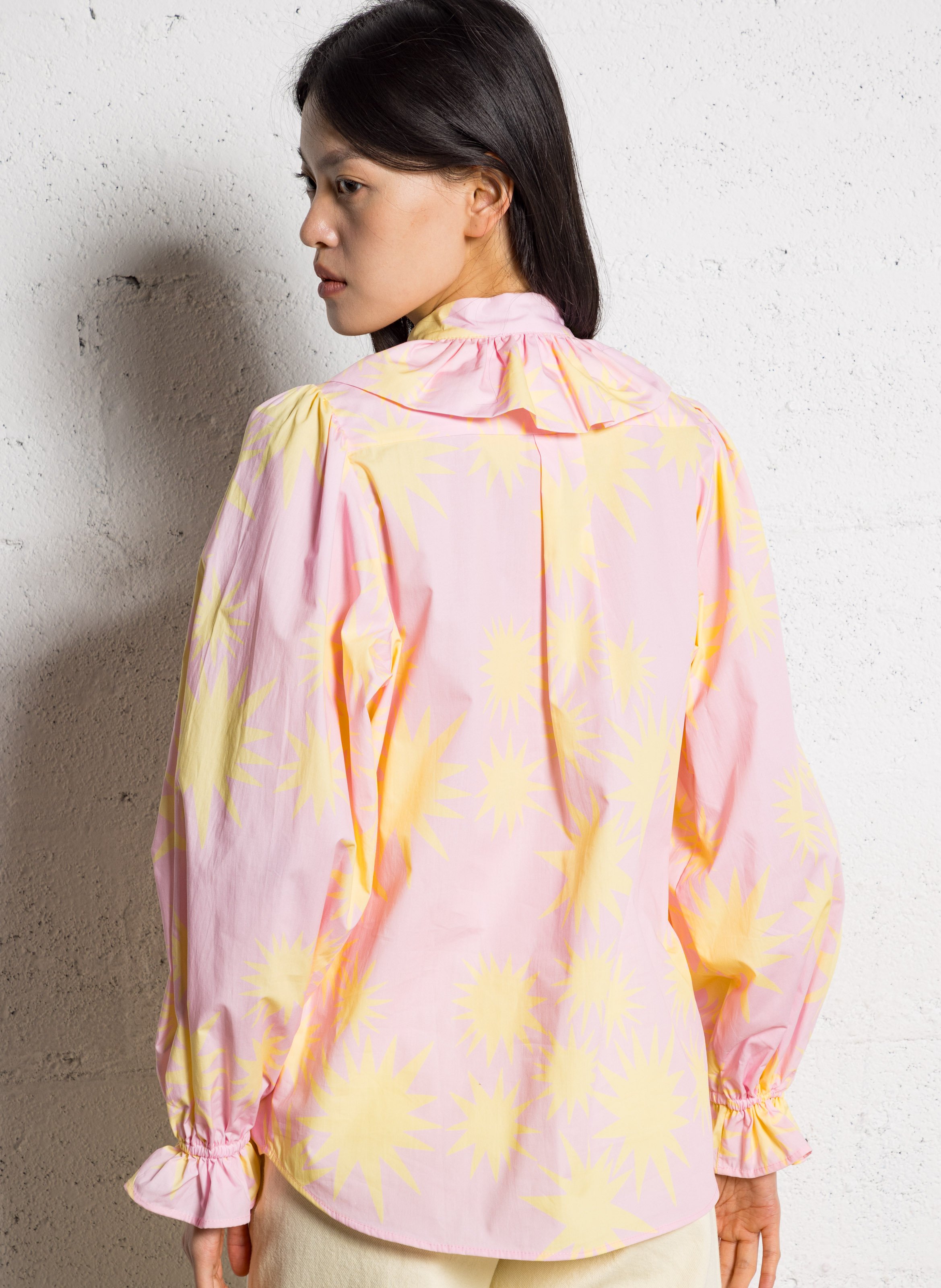 Effen overhemd Colonel ELISE CHALMIN Roze