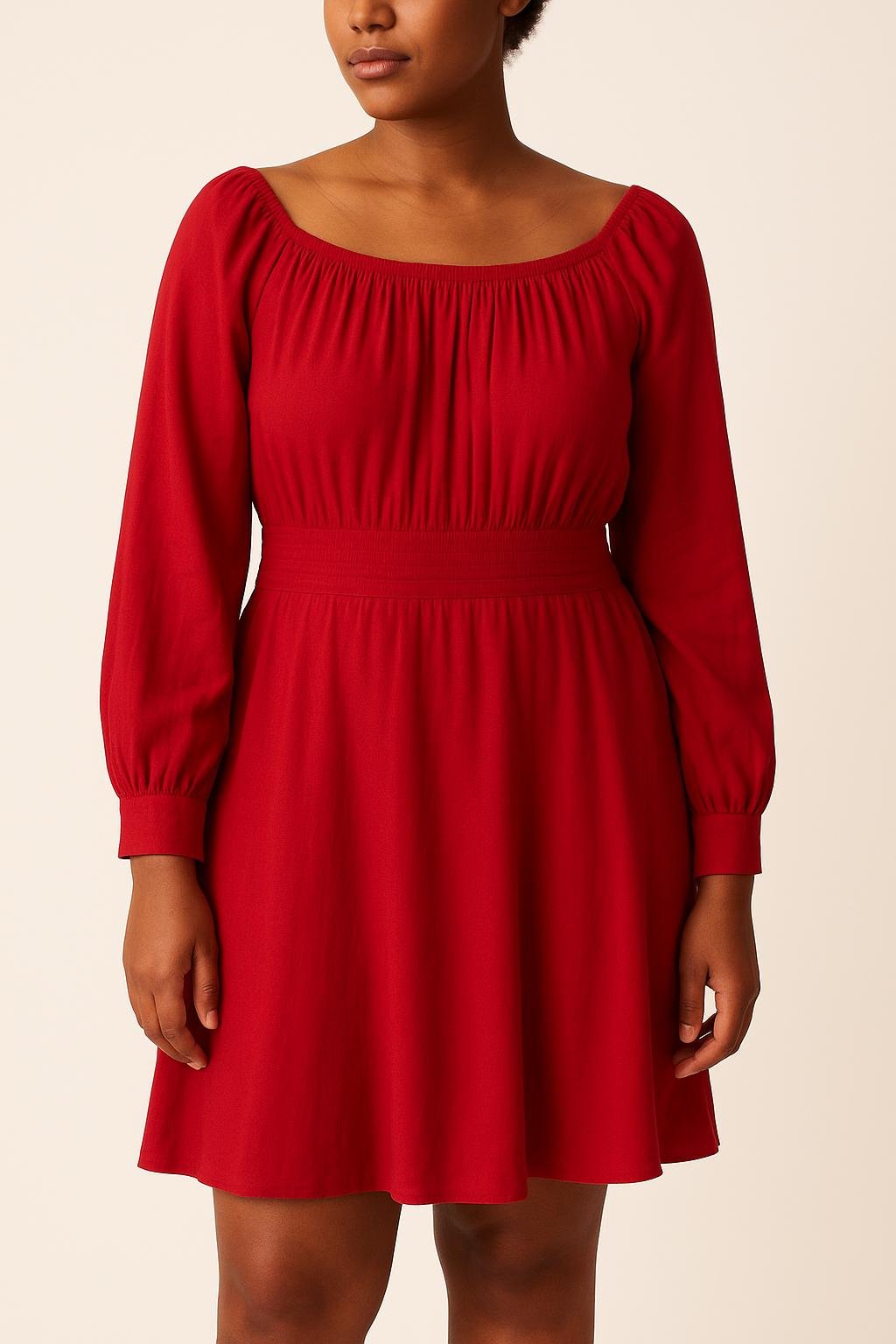 Midi dress TARA JARMON - Seconde Main Red
