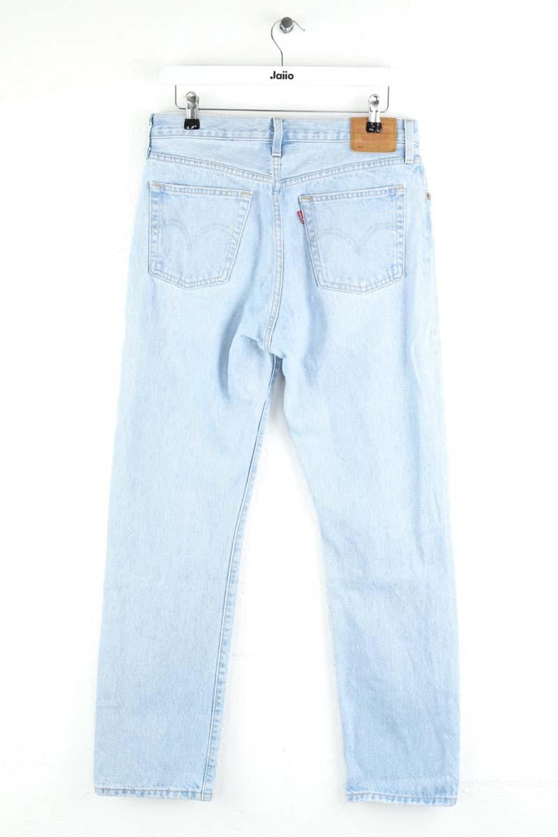 501? straight cotton jeans LEVI'S - Seconde main Blue