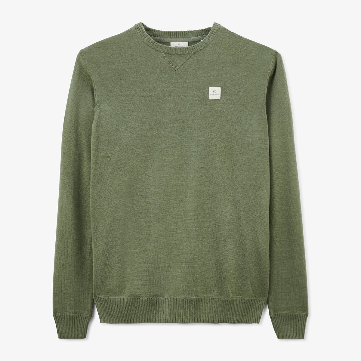 High-neck sweater SERGE BLANCO Green