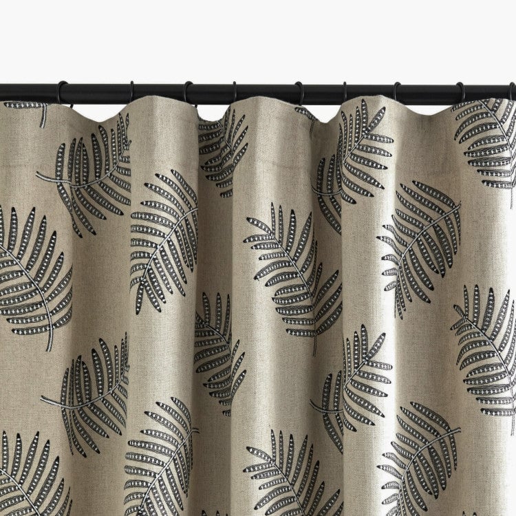 Pleated ribbon curtain MADURA Beige