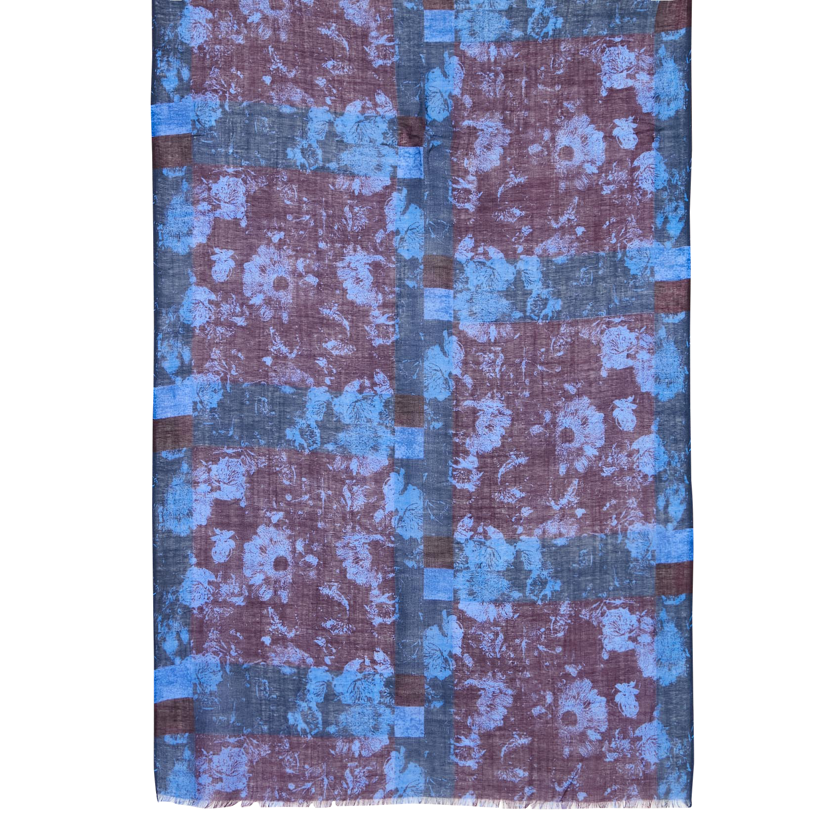 Floaty wool scarf LA FEE MARABOUTEE Blue