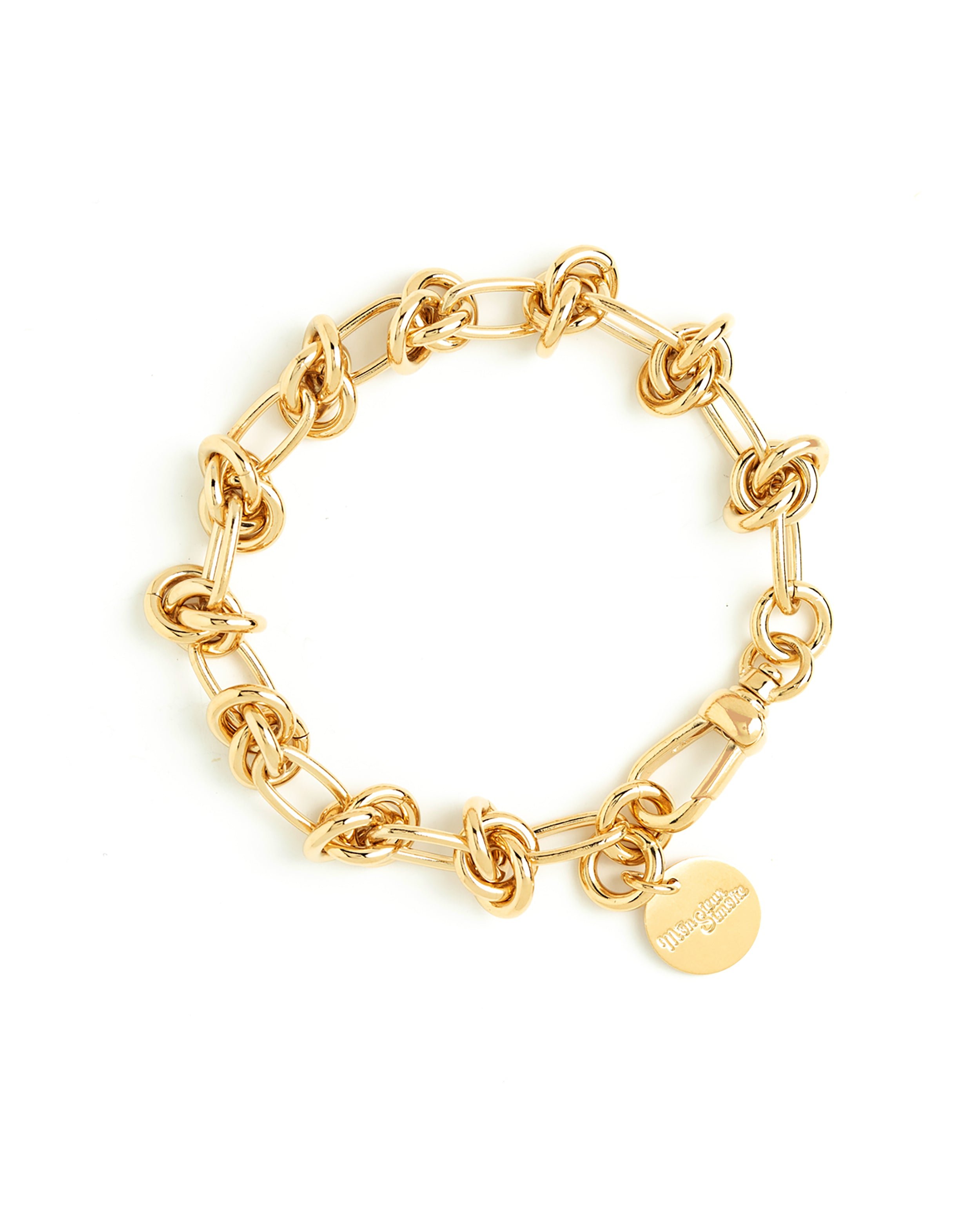 Maxi silver-plated bracelet MONSIEUR SIMONE