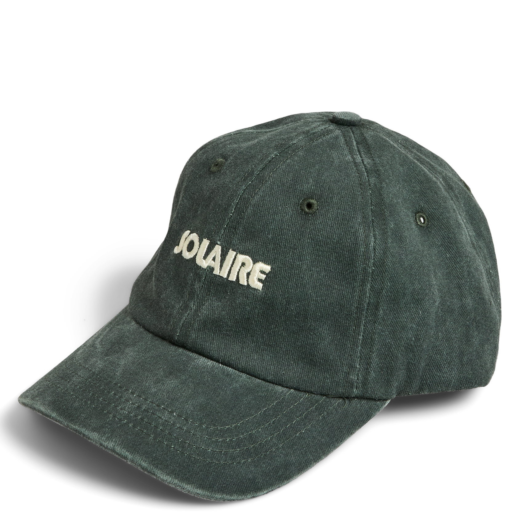 Casquette en coton mélangé PIECES Vert