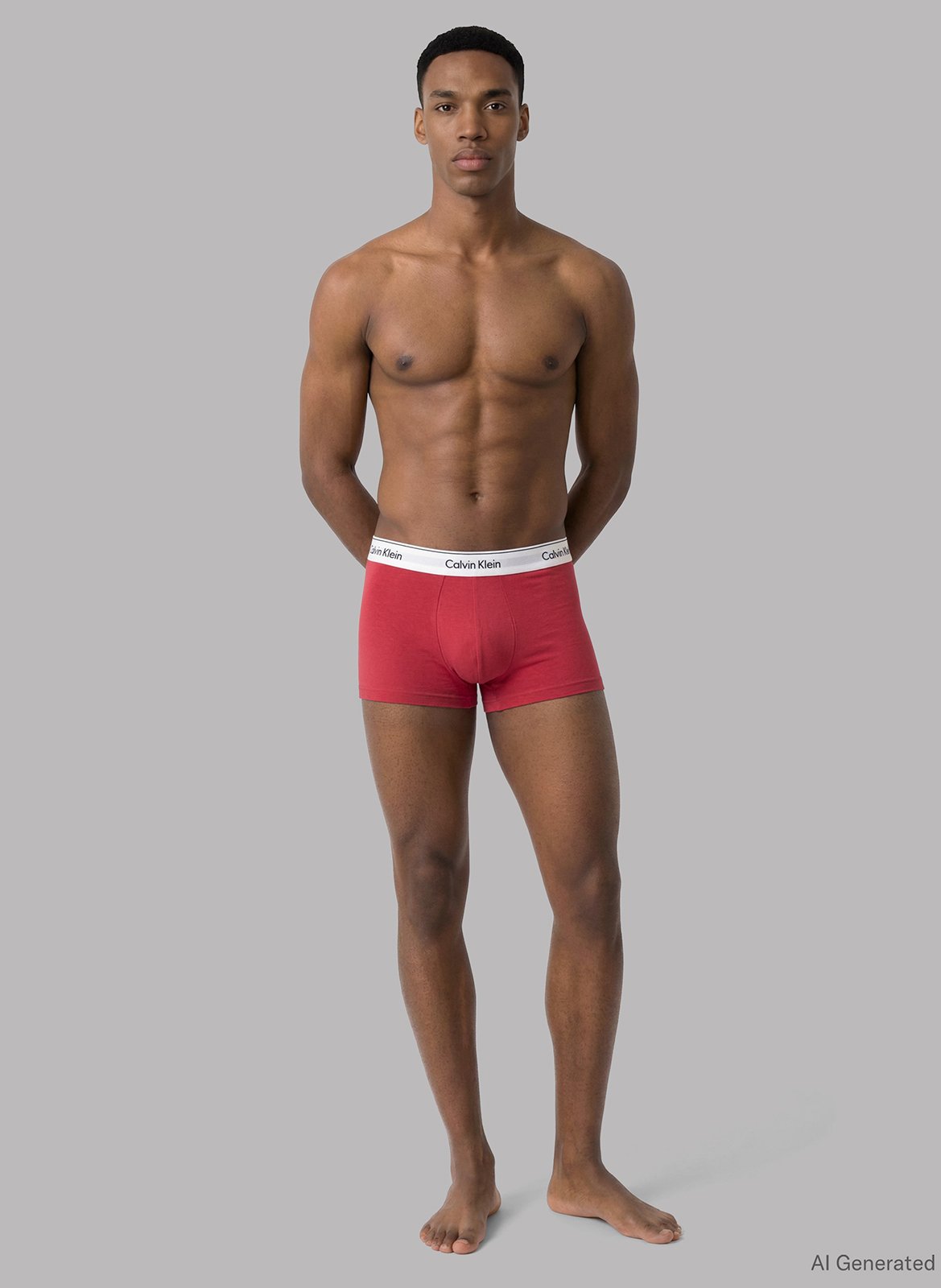 Pack of three cotton-blend boxers CALVIN KLEIN UNDERWEAR Pink