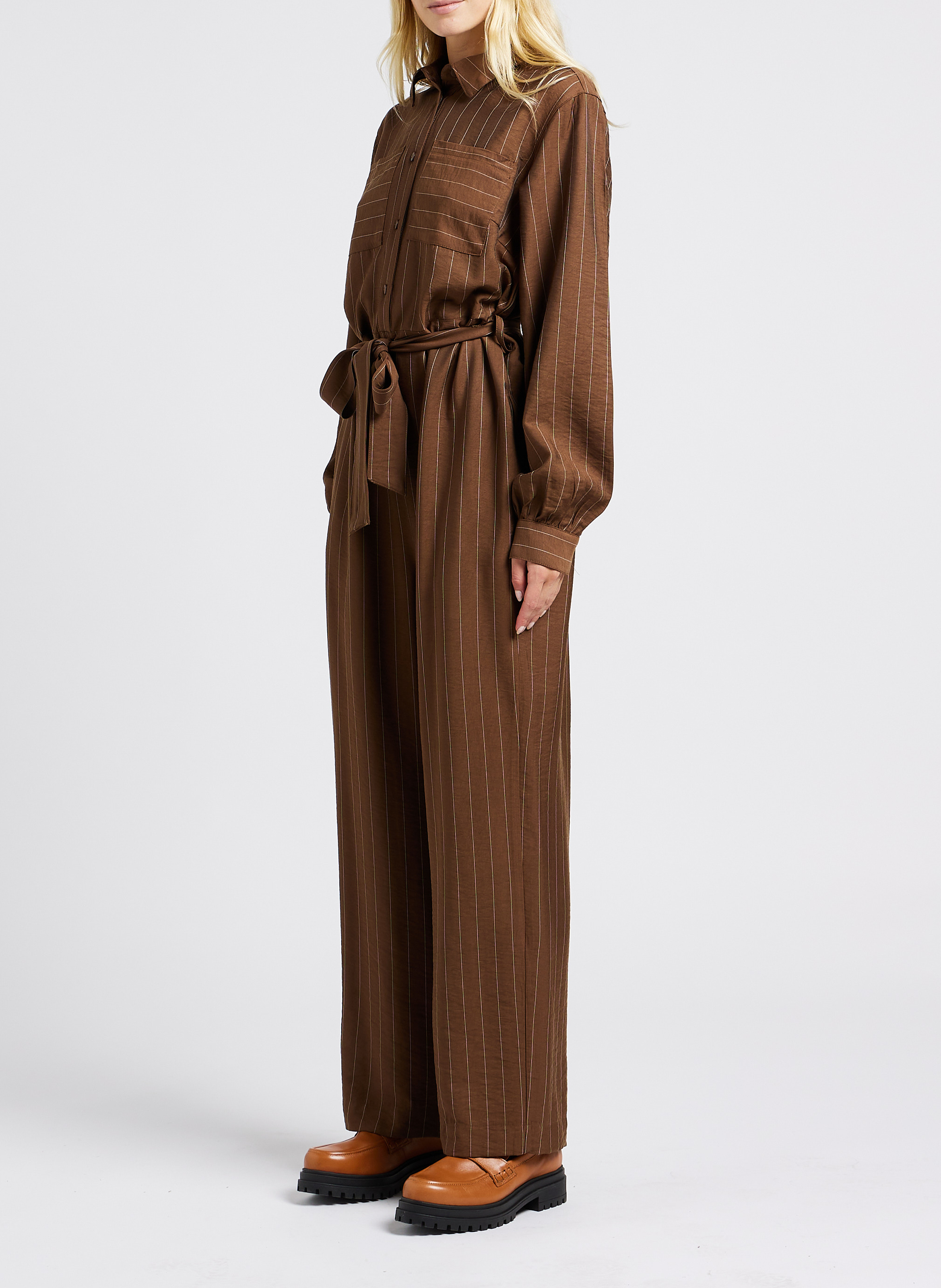 Ledermokassins ALOHAS Braun