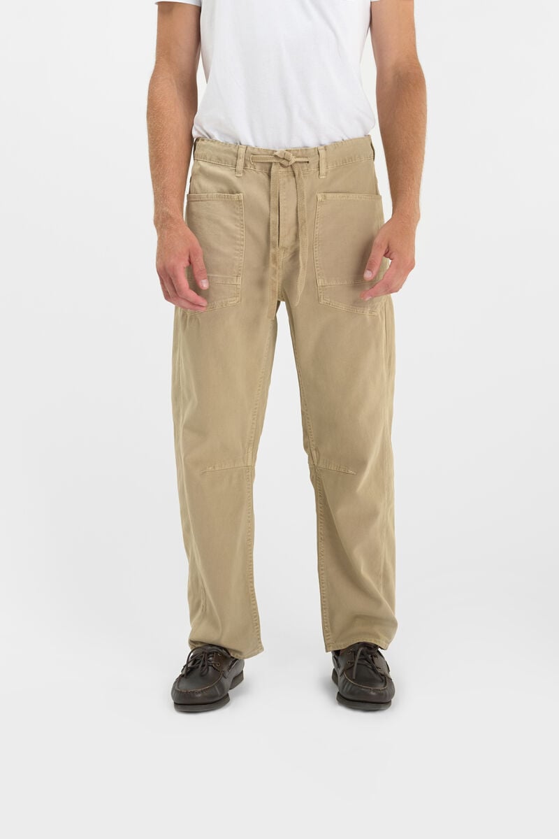 Loose, wide-leg pants LE TEMPS DES CERISES Beige