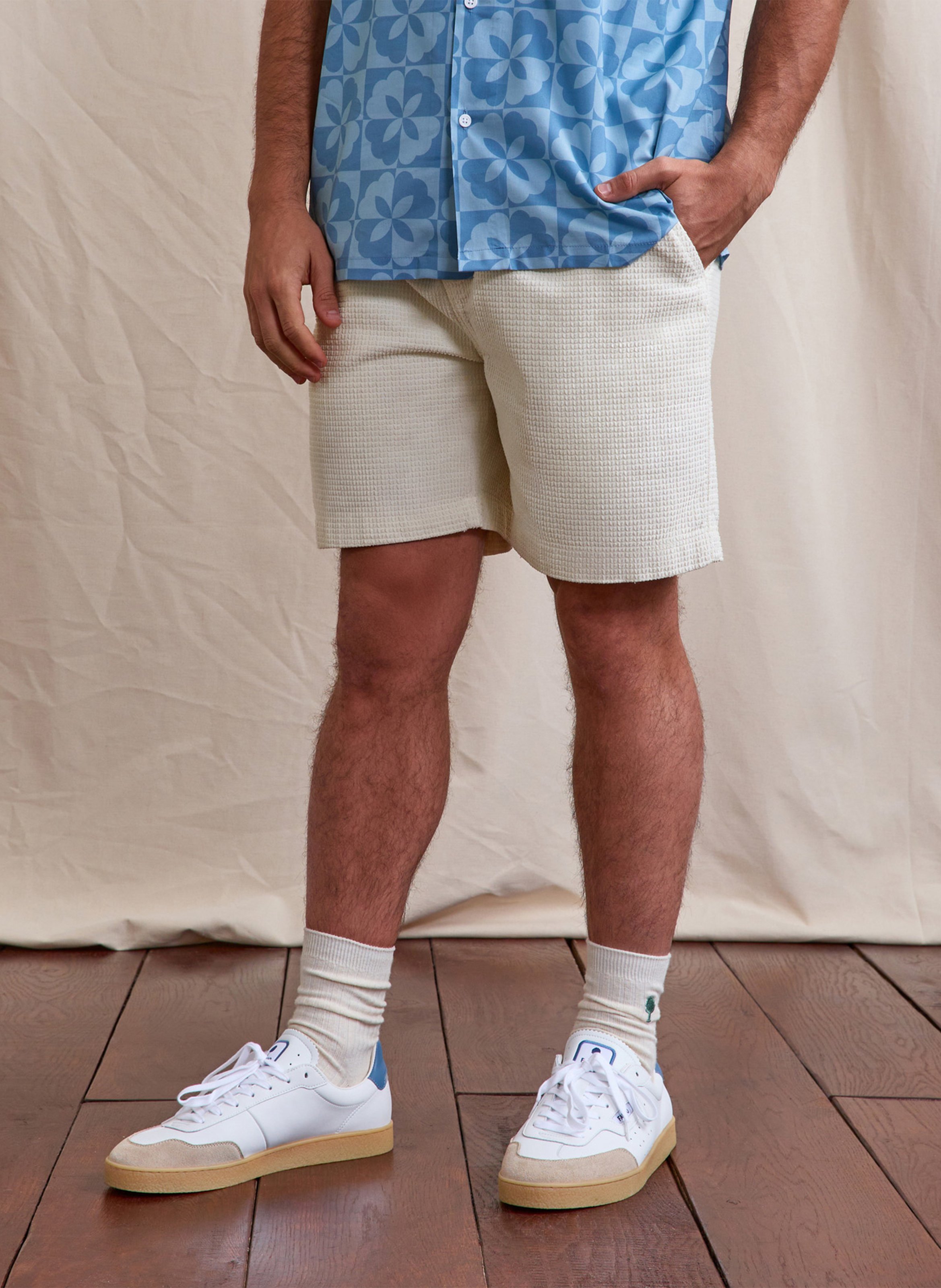 Short droit en coton FAGUO