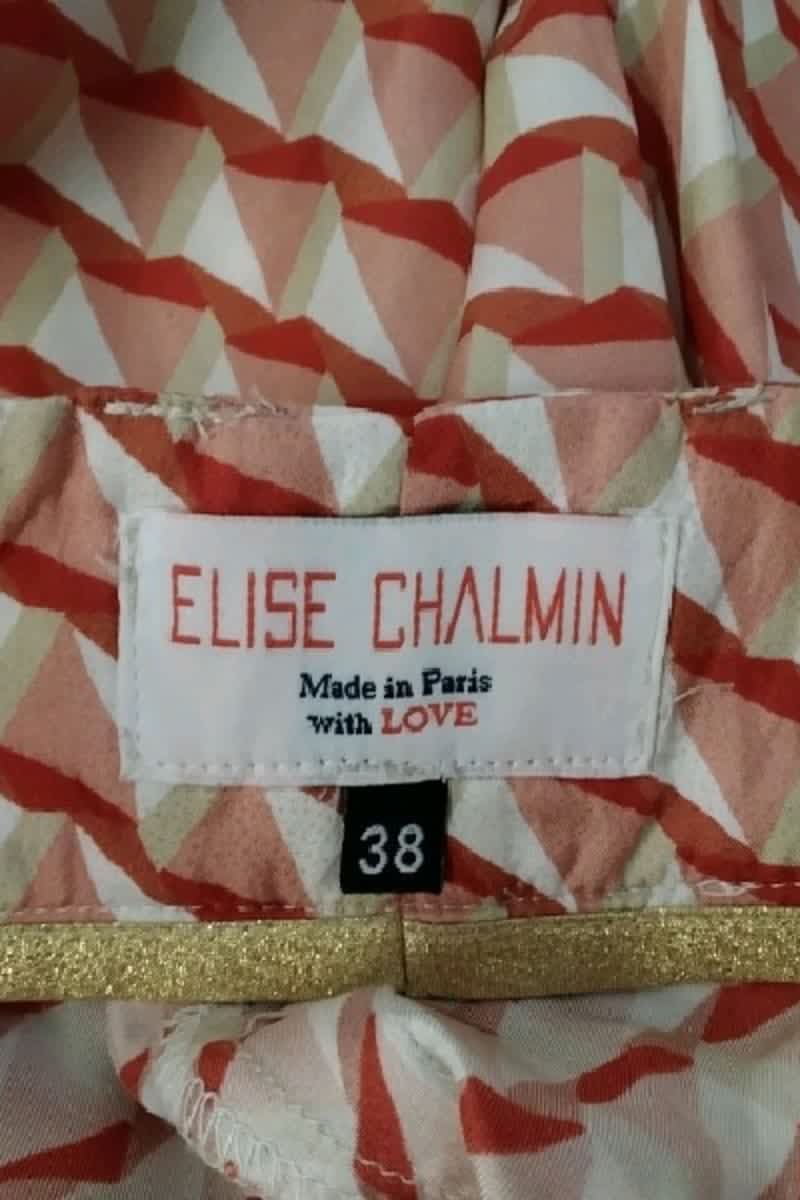 Wide trousers ELISE CHALMIN - Seconde Main Red