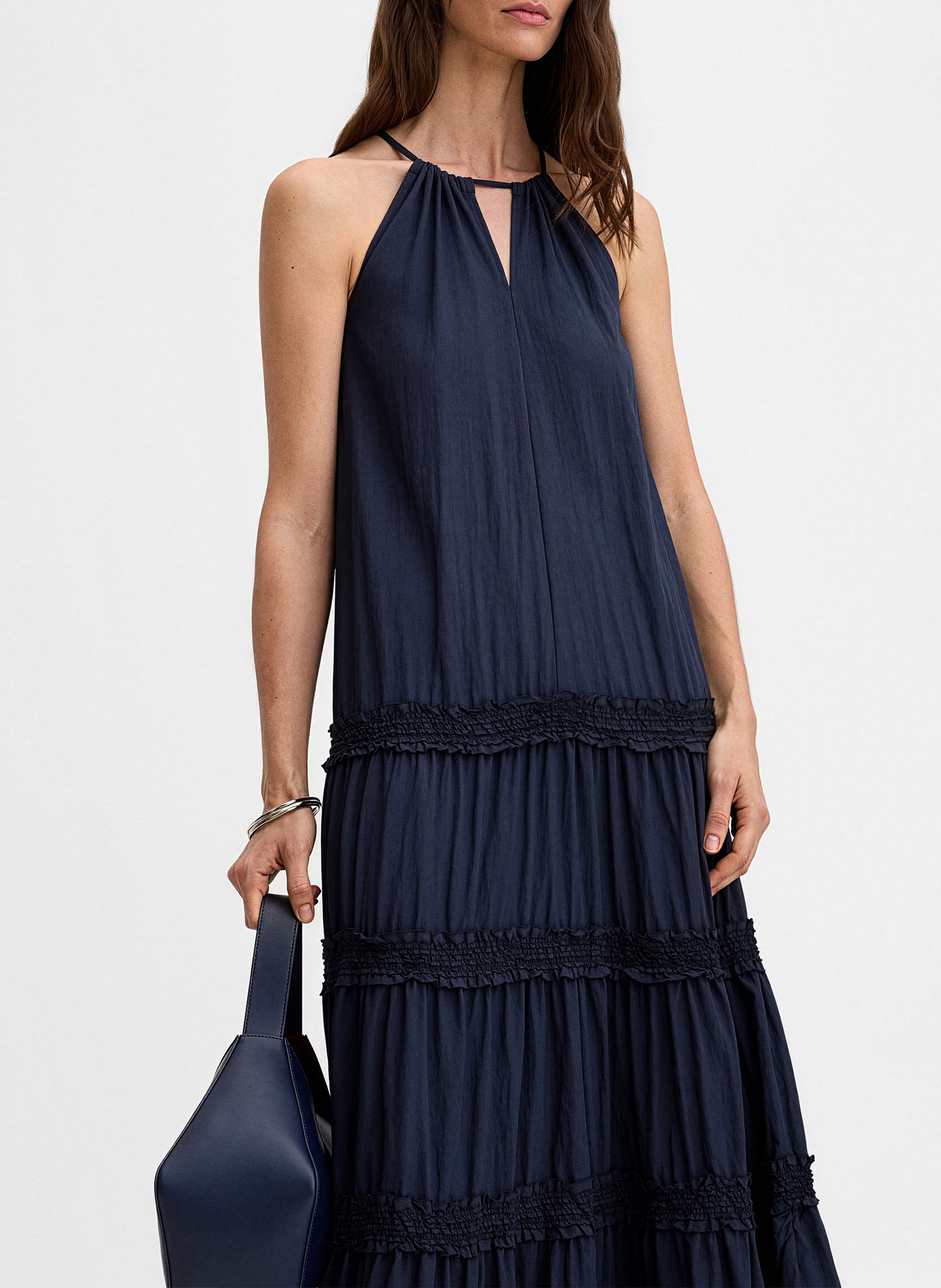 Maxikleid SIMORRA Blau