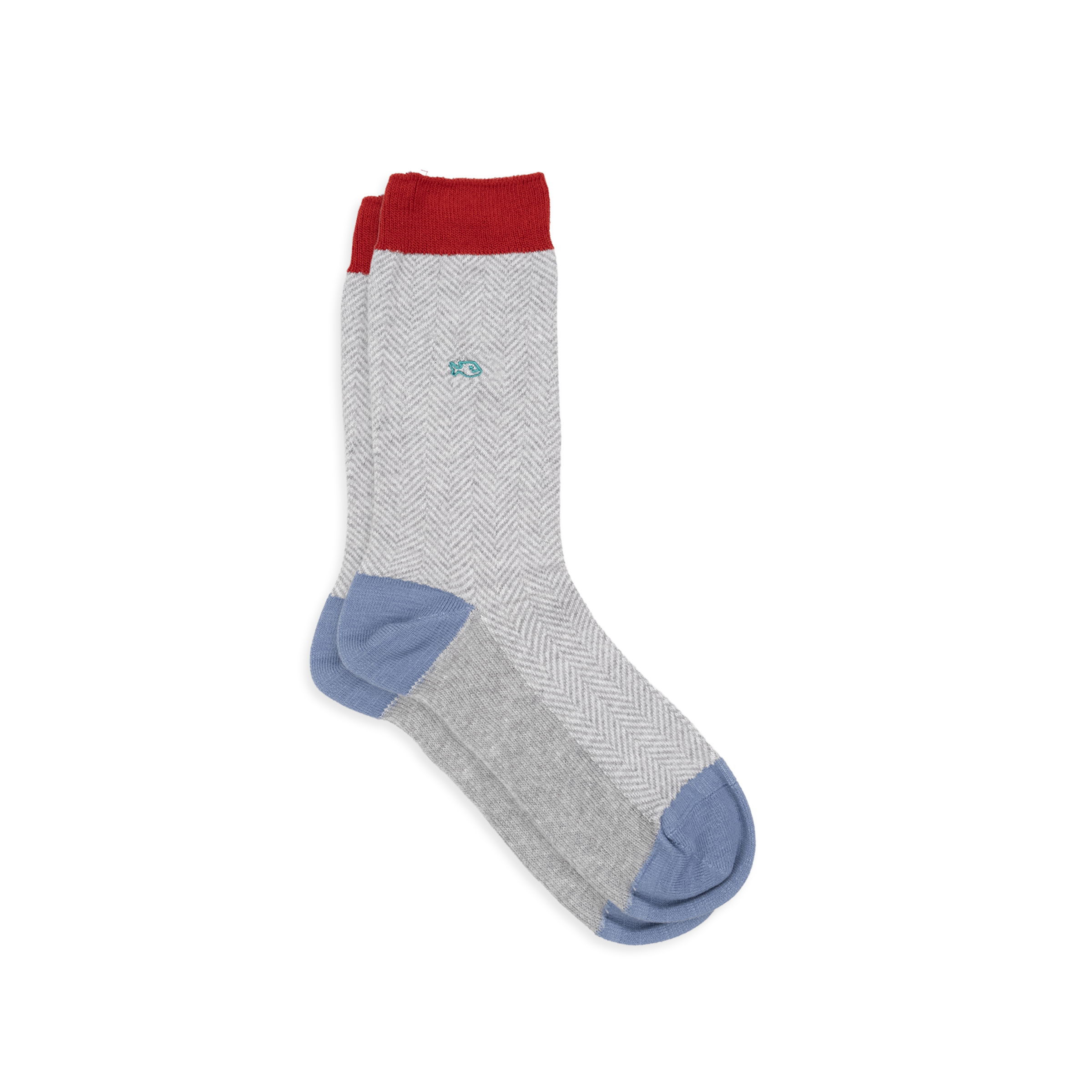 Combed cotton herringbone socks BILLYBELT
