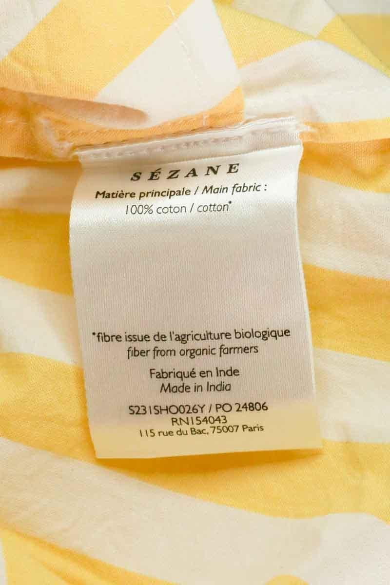 Mini shorts SEZANE - Seconde main Yellow