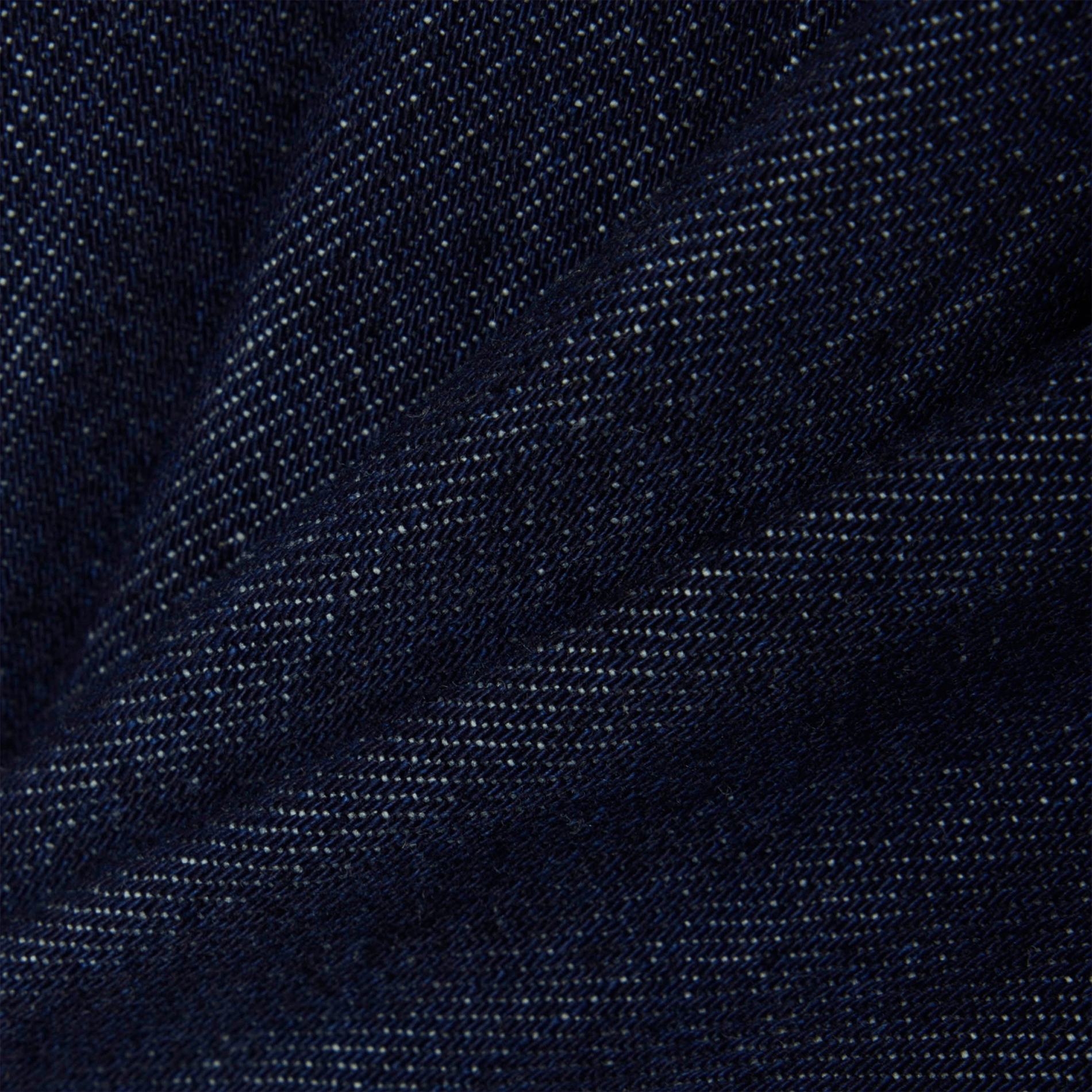 Ausgestellter Faltenrock aus Baumwoll-Denim LACOSTE Blau