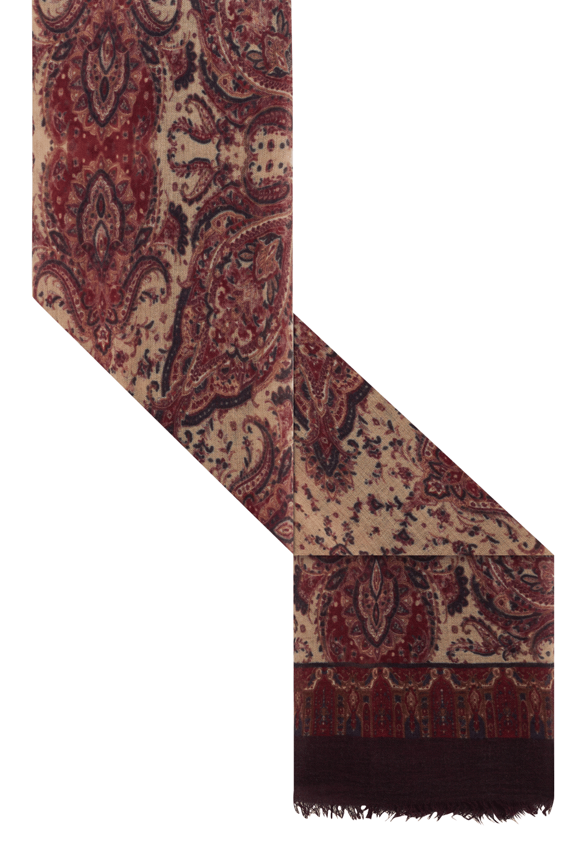 Wollen sjaal met print GERARD DAREL Roze
