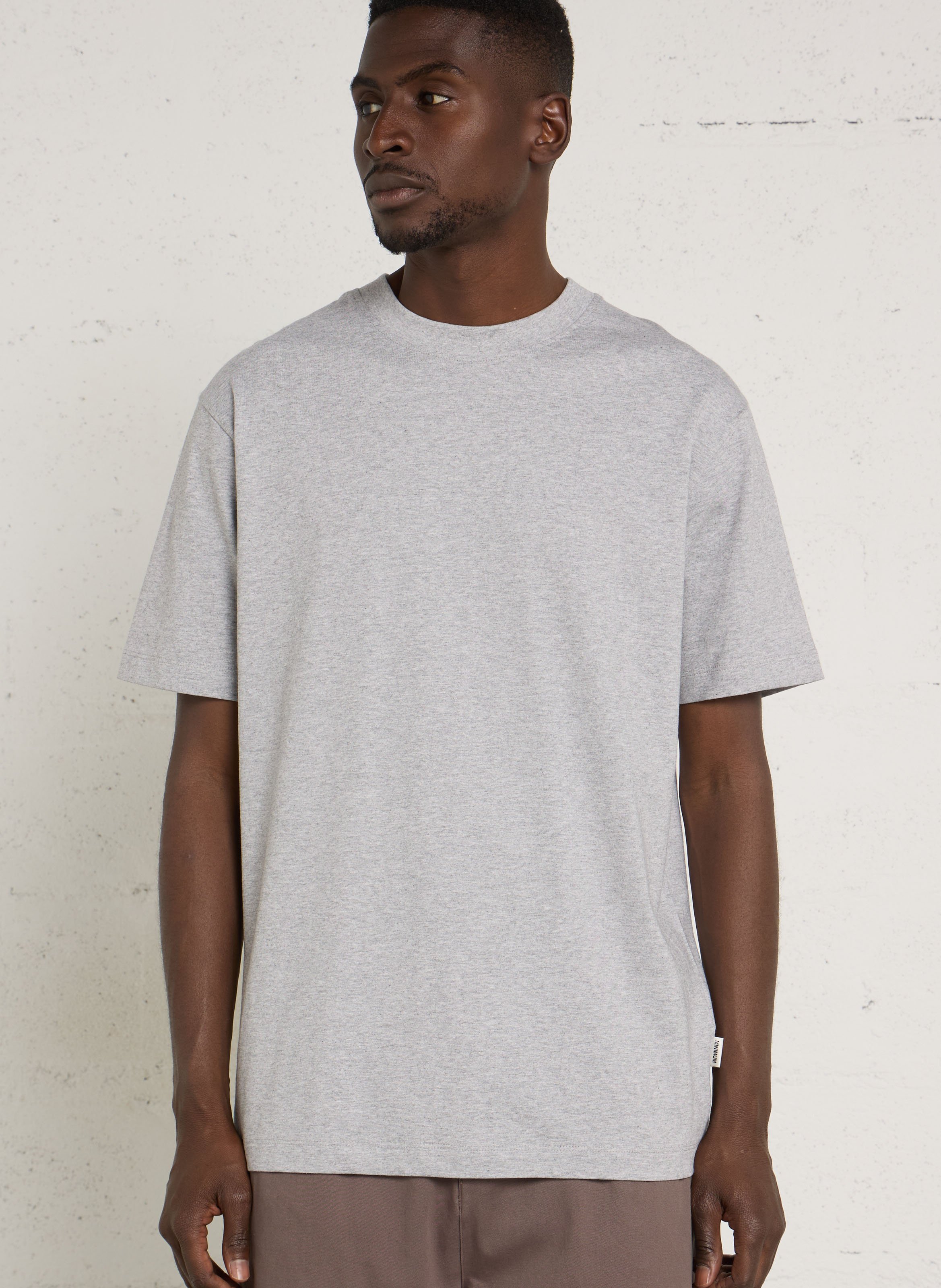 Oversize-T-Shirt aus Bio-Baumwolle mit Rundhalsausschnitt MINIMUM