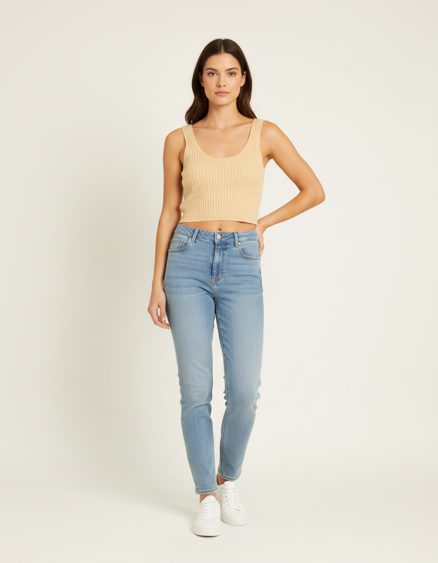 Top & tank top Laura Laval - Seconde Main Beige