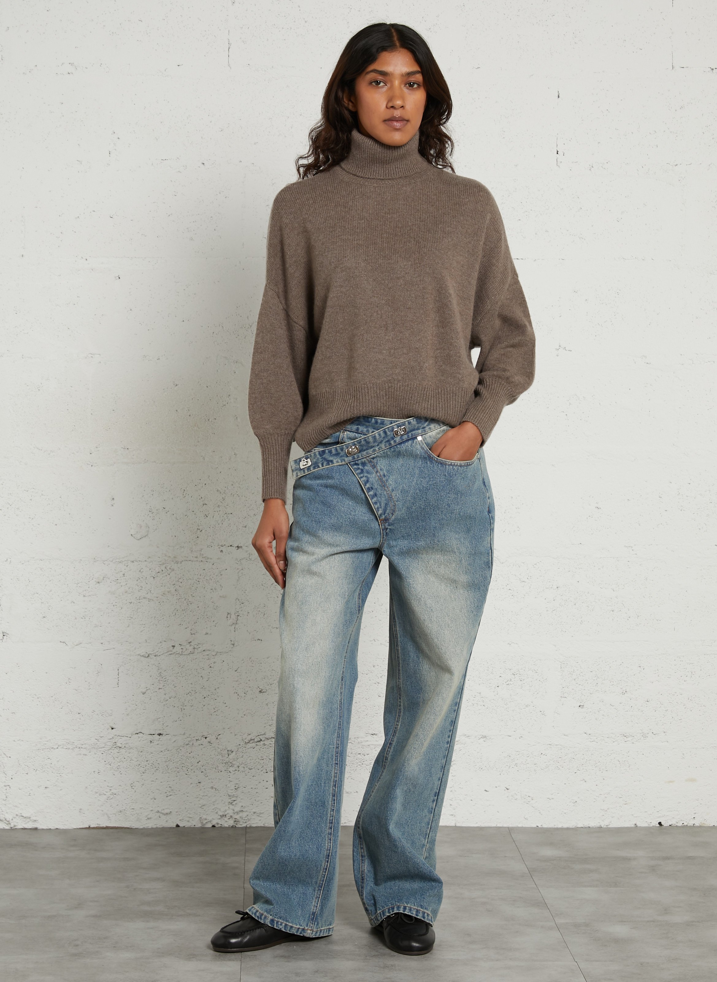 Cashmere sweater SUD EXPRESS Brown