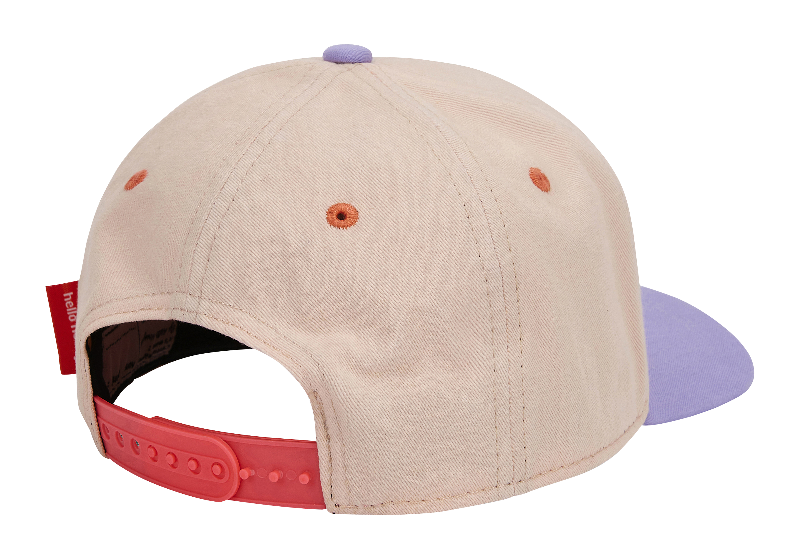 Organic cotton cap HELLO HOSSY Pink