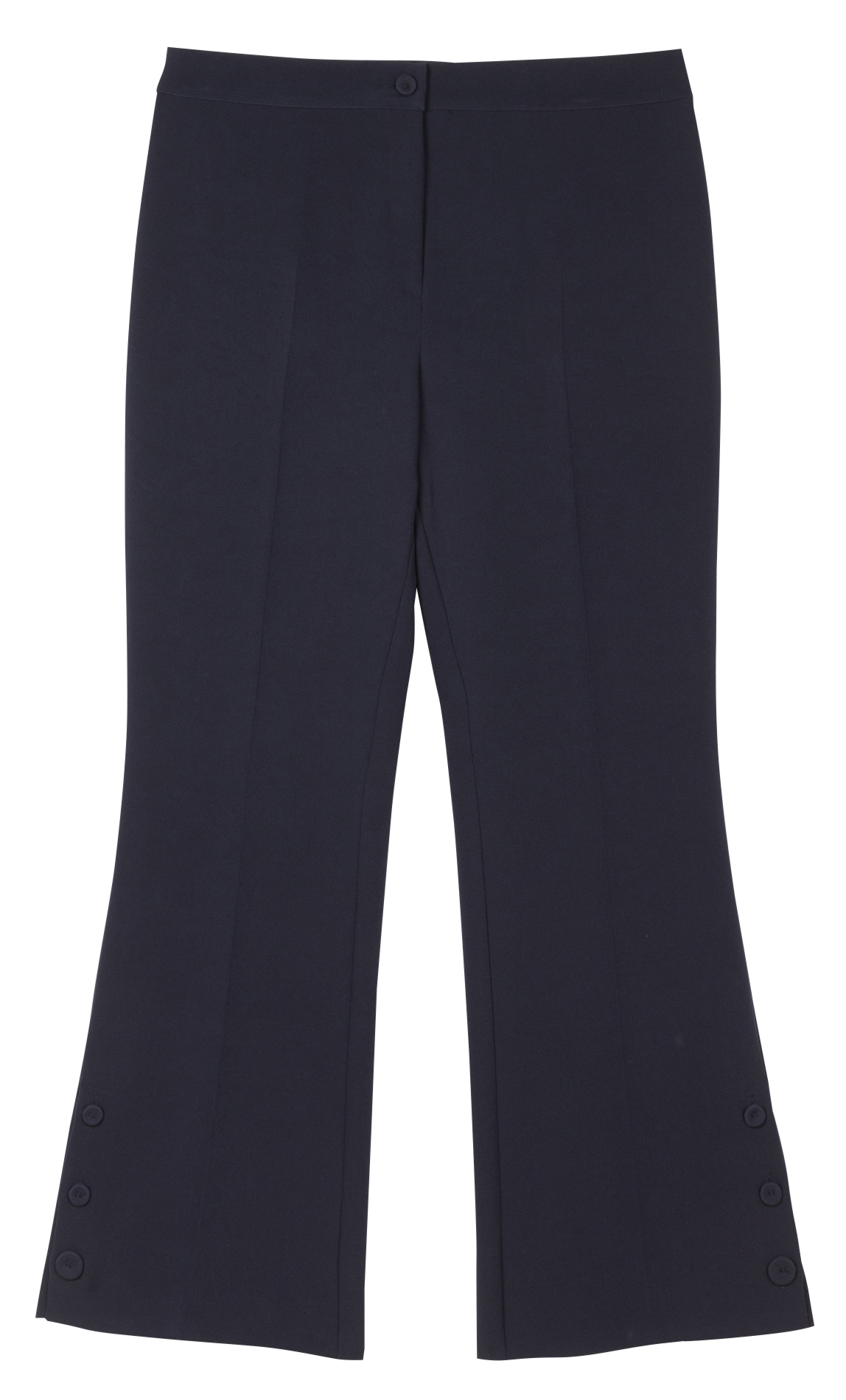 Pantalon droit taille haute PERSONA by Marina Rinaldi Noir