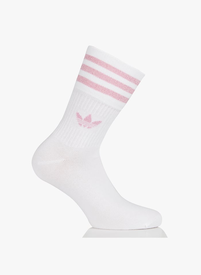 Calzini in misto cotone con paillettes Bianco