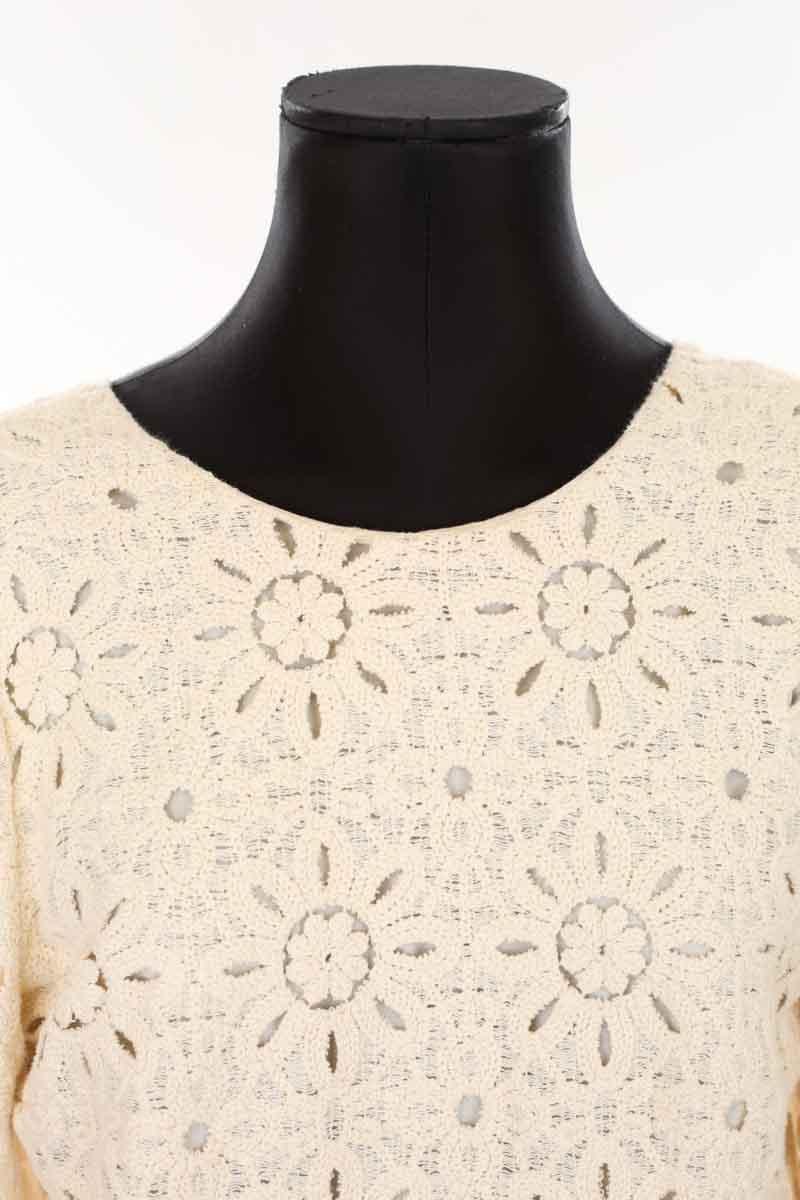 Cotton dress SEZANE - Seconde main Beige