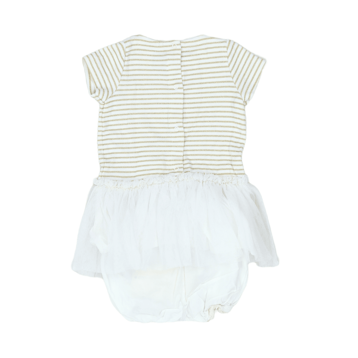 White baby outfit - 6 months PETIT BATEAU - Seconde Main White