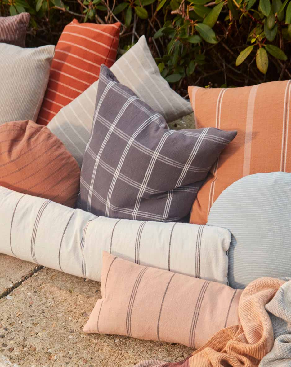 Cotton cushion cover OYOY LIVING DESIGN Black