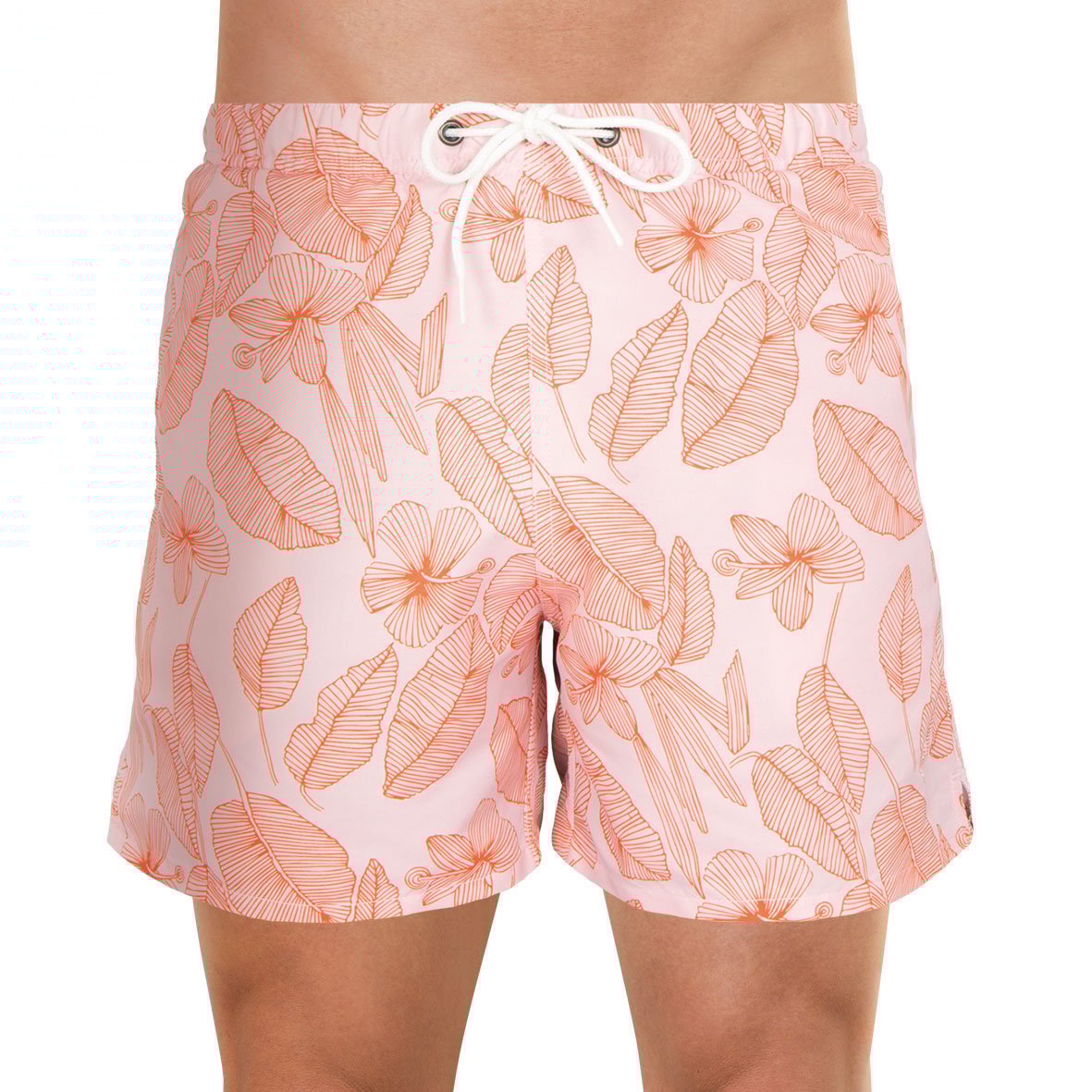 Recycled fibre Bermuda swim shorts EMINENCE